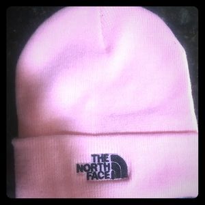 North face hat (light pink)